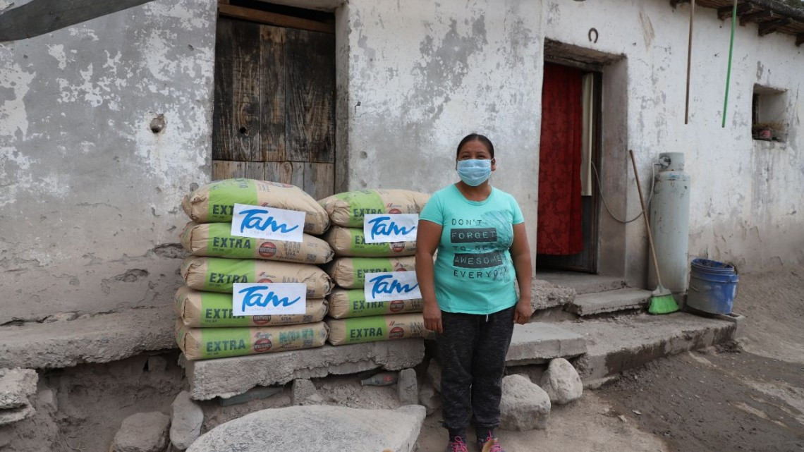 GobTam y Sebien lleva beneficios a familias de  Bustamante