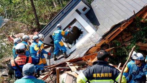 Nueve muertos y 300 heridos por sismo en Japón