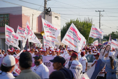 Fortalece Carmen Lilia Canturosas sinergia con ciudadanos e iniciativa privada en segunda semana de campaña