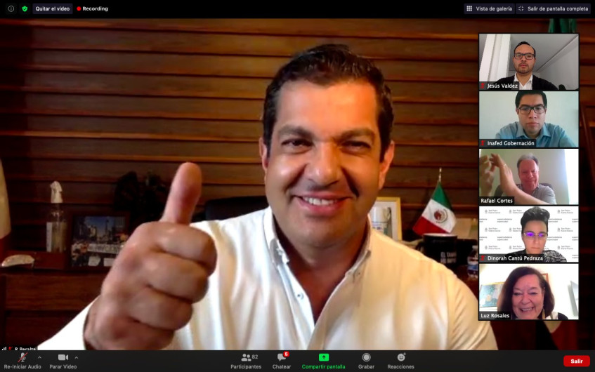 Por austeridad Ricardo Peralta sale de Gobernación