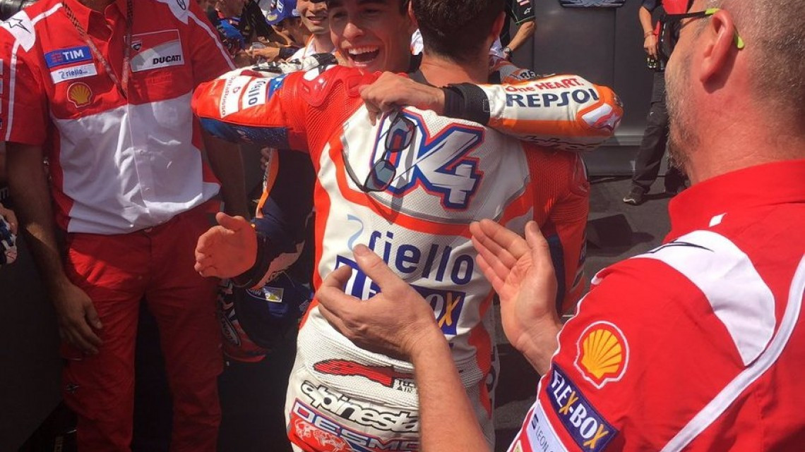 Andrea Dovizioso se lleva Gran Premio de Austria en Moto GP