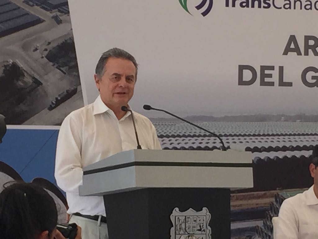 Arranca construcción de gasoducto Tuxpan-Texas en Altamira