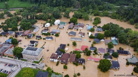 Sube a 26 la cifra de muertos por las inundaciones en Kentucky