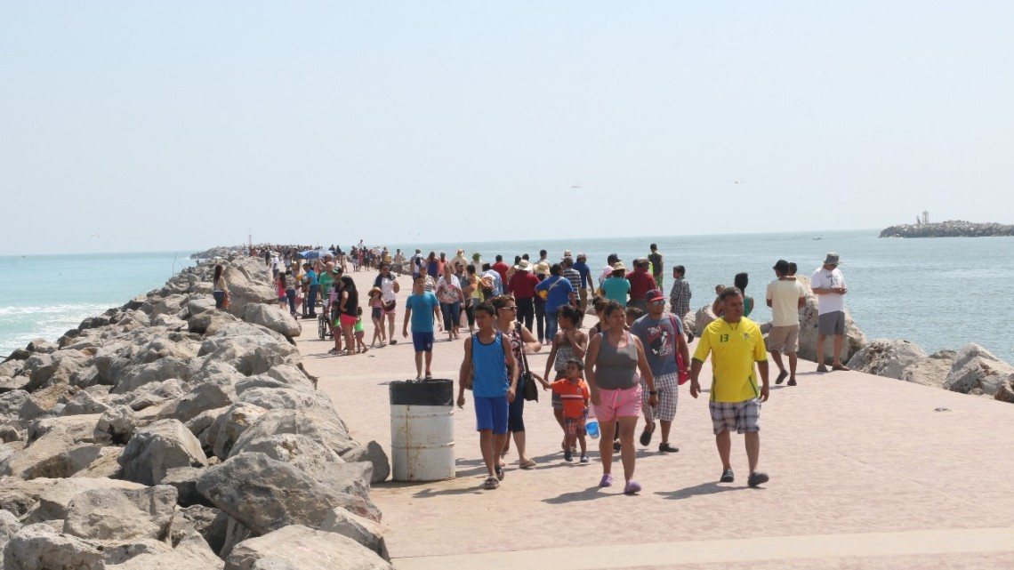 Playa Miramar registra asistencia histórica y un saldo blanco durante el periodo vacacional