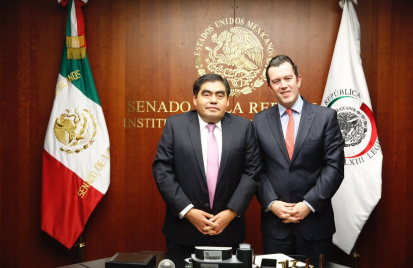 Acuerdan Barbosa y Larry Rubin fortalecer relación México-EU