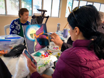 Invita IRCA a niños, jóvenes y adultos al taller de pintura 