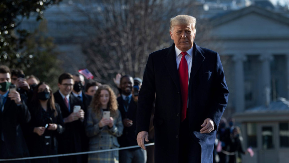 Trump dejará la Casa Blanca horas antes de la investidura de Biden