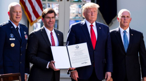  Crean Comando espacial para defender a EUA en el espacio