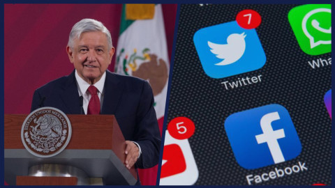 Facebook es más popular, Twitter para clase media y alta: AMLO 