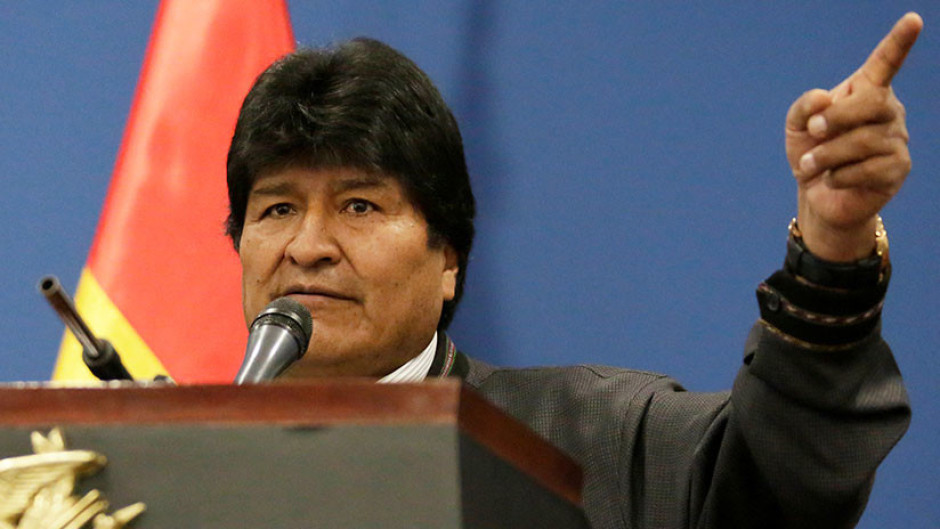 Lidera Evo Morales encuesta presidencial en Bolivia  