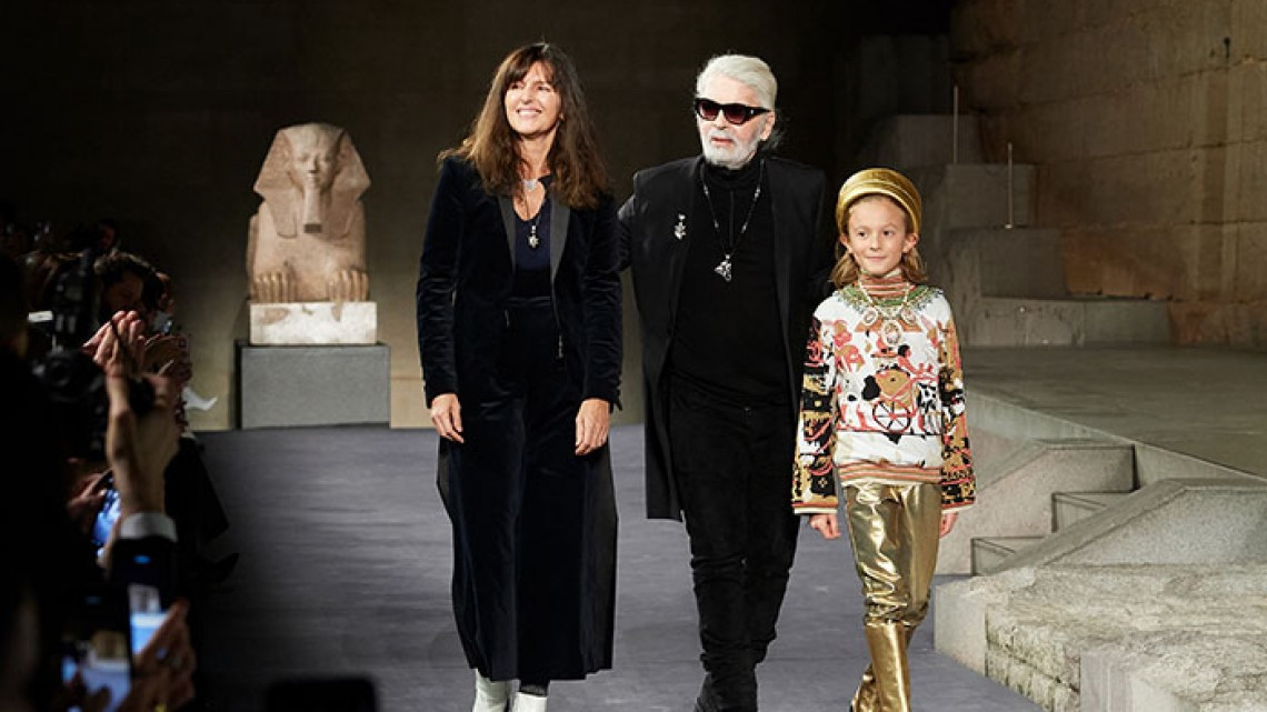 Pharrell Williams en el desfile de Chanel