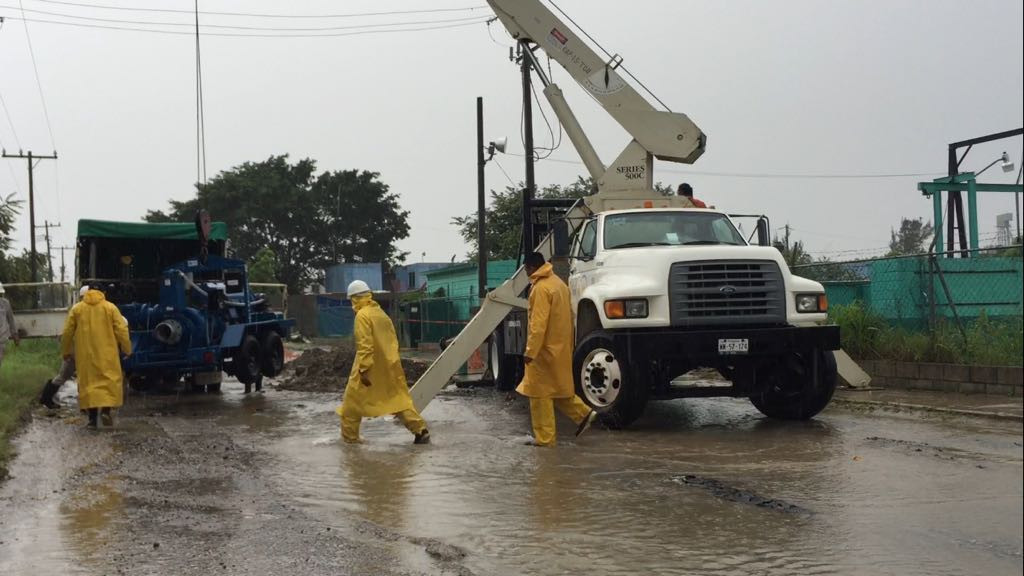 Comapa atento para evitar encharcamientos por Franklin en zonas bajas 