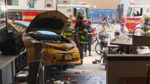 Ocho lesionados tras accidente en Nueva York