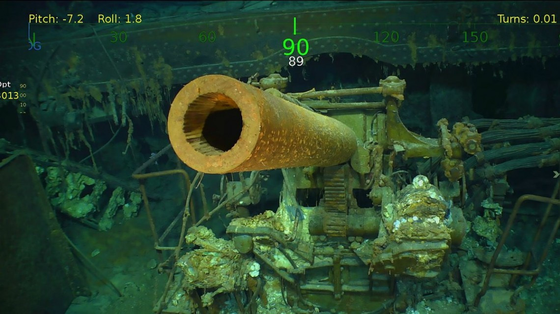 Hallan un portaaviones, hundido en la II Guerra Mundial