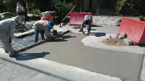 OPDU realiza trabajos de bacheo