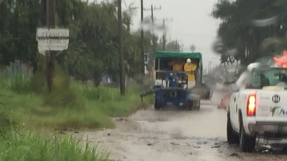 Comapa atento para evitar encharcamientos por Franklin en zonas bajas 