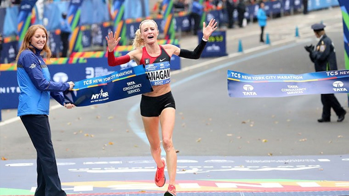 Flanagan, la primera estadounidense en ganar el Maratón de NY desde 1977