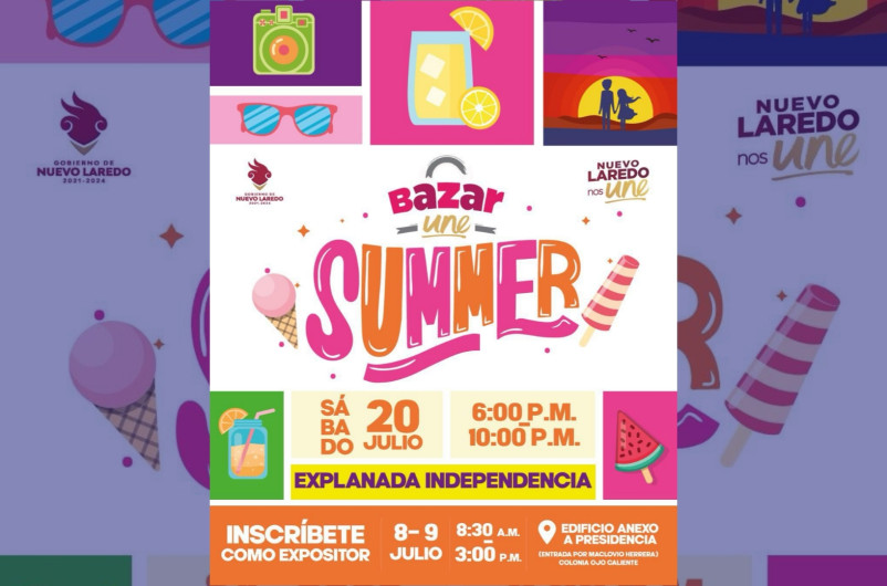 Invitan a emprendedores a inscribirse al bazar UNE edición Summer
