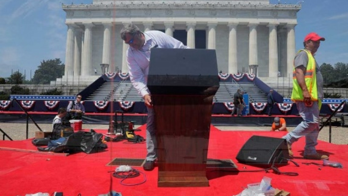 Trump en preparación de fiesta para este 4 de julio
