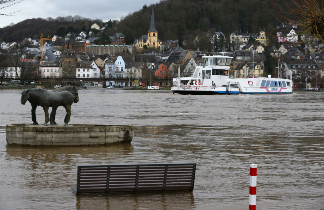 Afectan inundaciones a Alemania