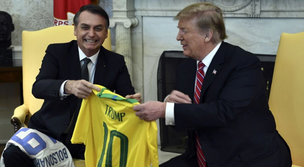 Trump y Bolsonaro se reúnen en la Casa Blanca