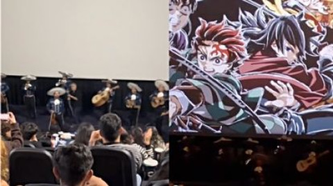 Mariachis sorprenden en función de Demon Slayer en Guadalajara con canciones de Toy Story