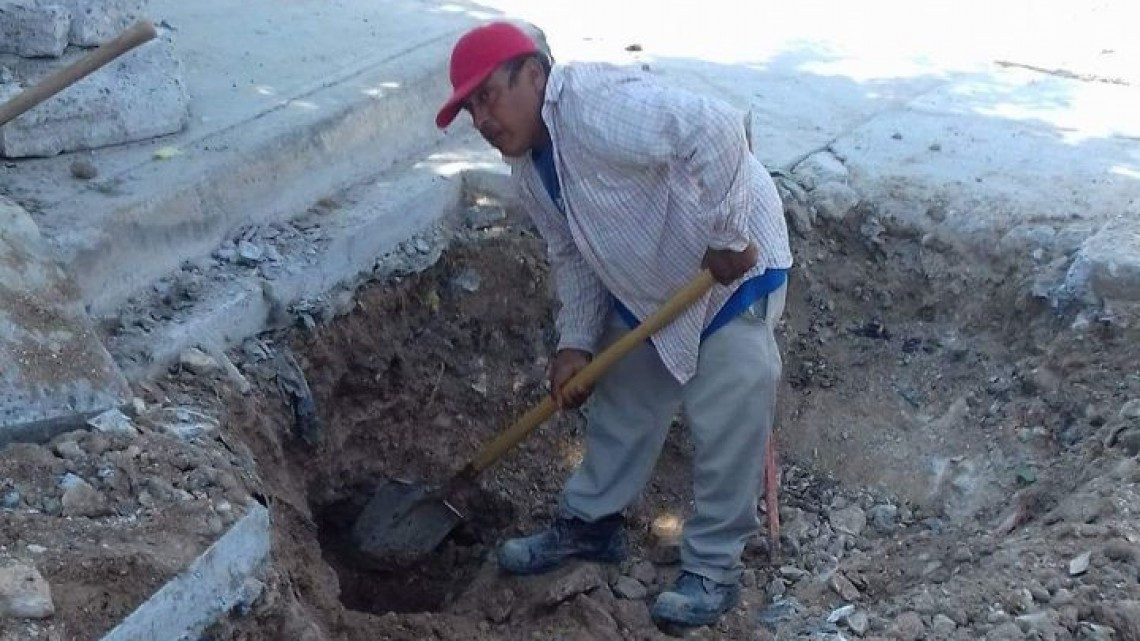 Construyen drenaje pluvial en Fraccionamiento Reynosa