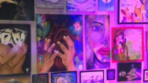 Inaugura Chuchín exposición de pintura, escultura y fotografía