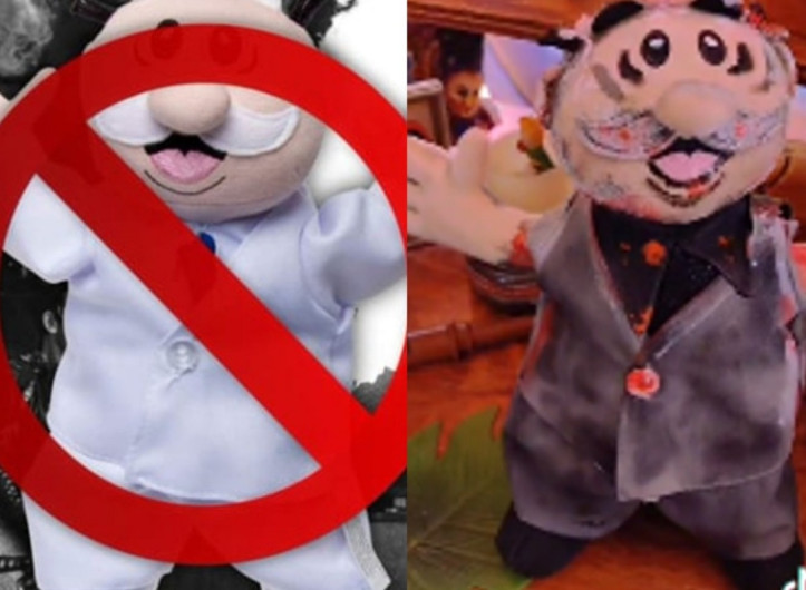 Tunean peluche Dr. Simi para concierto de Ramstein 