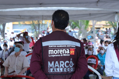 La colonia Aquiles Serdán apuesta por la 4T