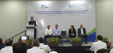 Es Tamaulipas sede de Taller de estrategia contra la pesca Ilegal, no declarada y no reglamentada