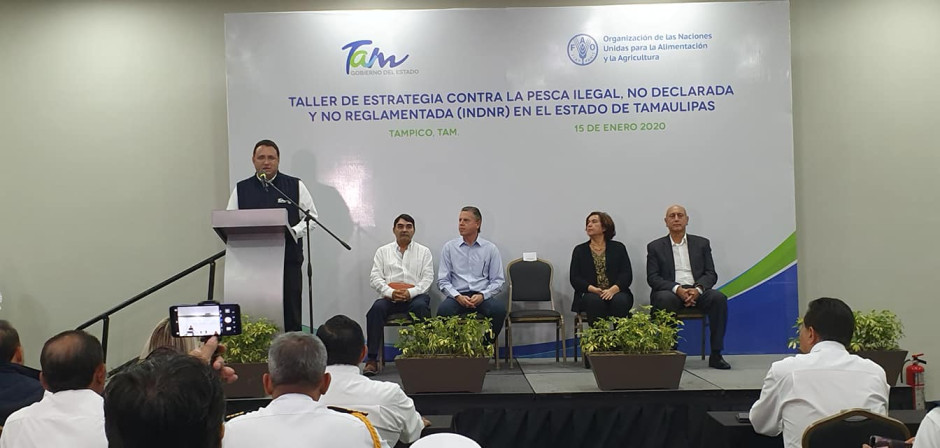 Es Tamaulipas sede de Taller de estrategia contra la pesca Ilegal, no declarada y no reglamentada