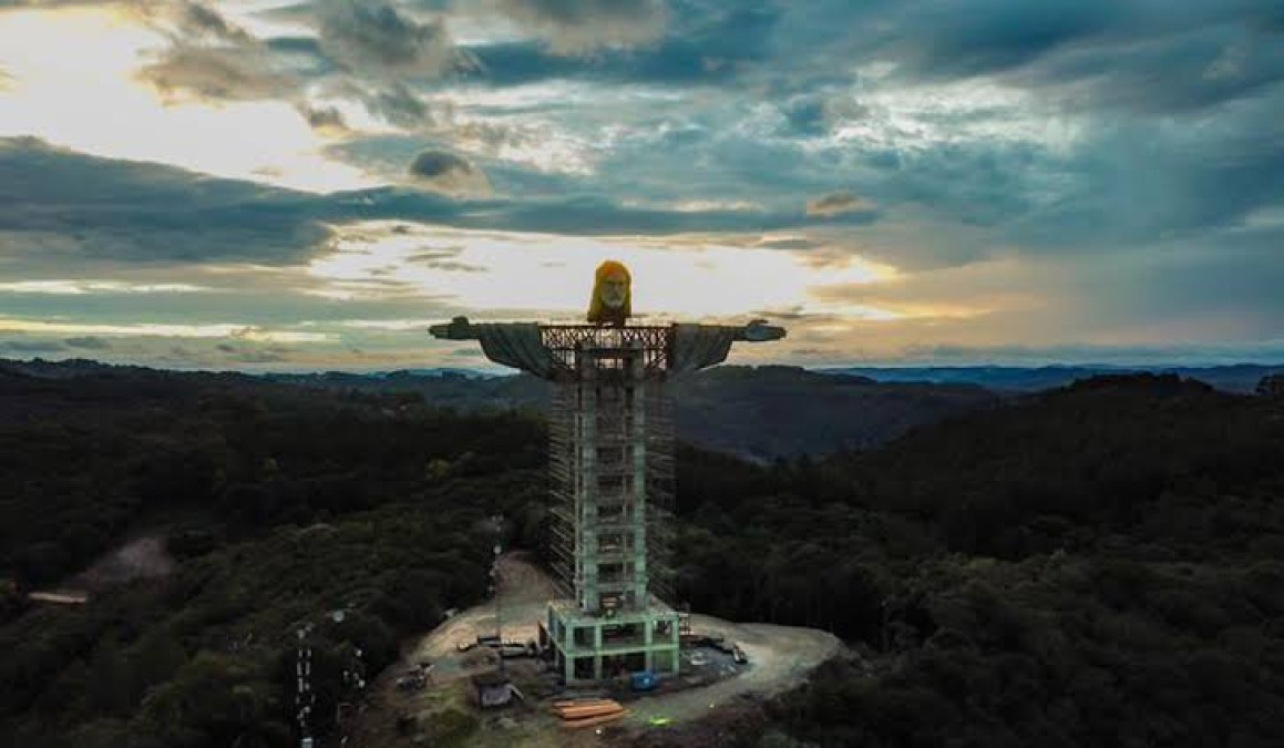 Ciudad brasileña construye un Cristo más grande que el de Río de Janeiro