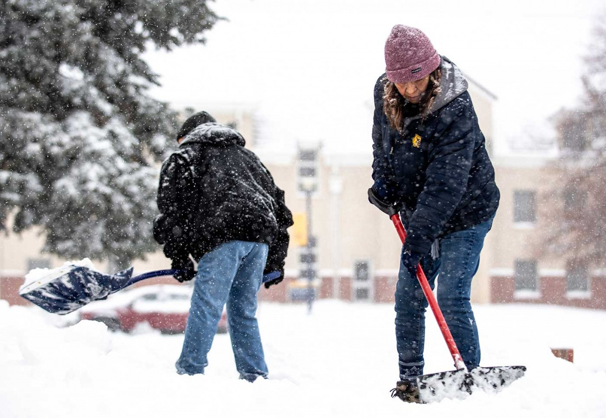 Tormenta invernal azota los EU
