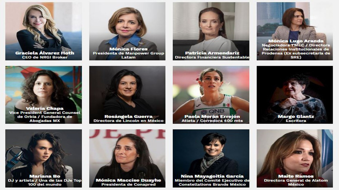 Ellas son las 100 mujeres mexicanas más poderosas del 2020, según la revista Forbes