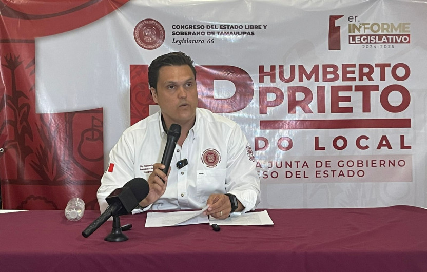 Diputado Humberto Prieto rendirá su primer informe vía redes sociales