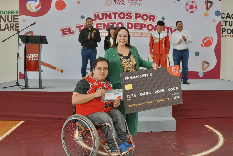 Gobierno Municipal realiza primera dispersión de la beca “Juntos por el Talento Deportivo 2025”