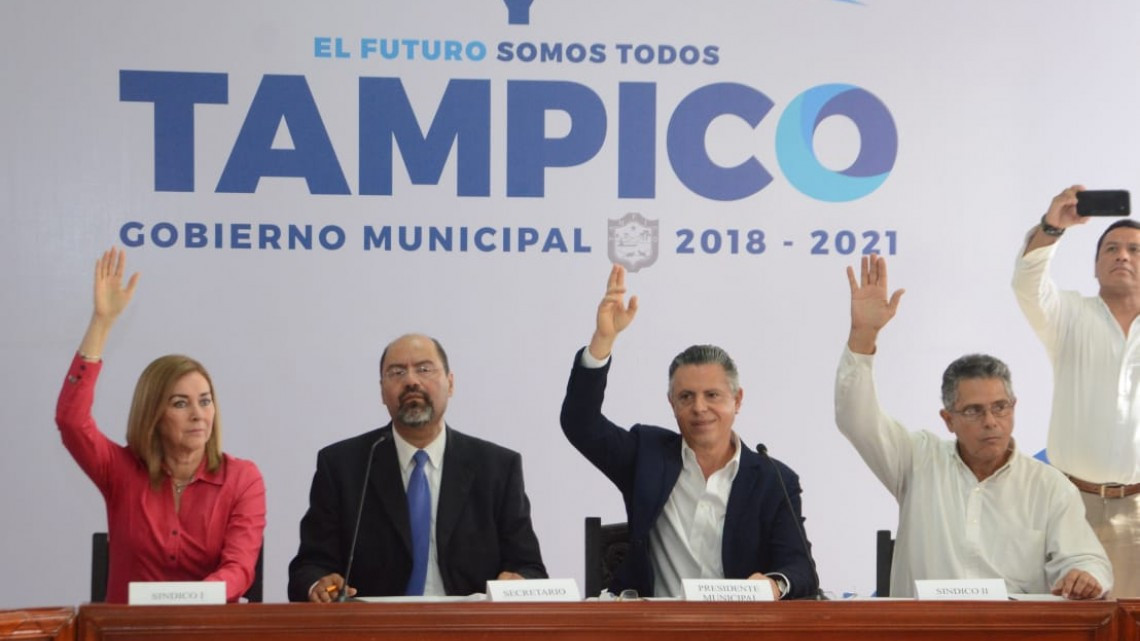 Aprueba Cabildo Nombramientos Municipales en el Gobierno de Tampico