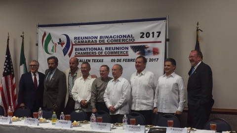 Gobierno estatal y ayuntamiento fomentan relaciones comerciales binacionales