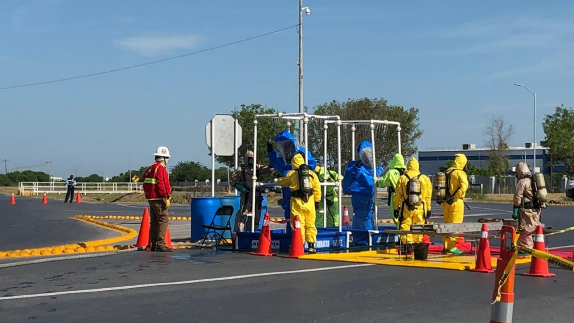 Con éxito celebran simulacro binacional en Matamoros