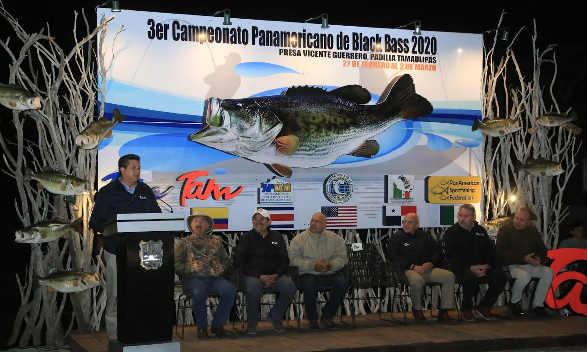 Inaugura Gobernador Torneo Panamericano de Pesca en la Presa Vicente Guerrero