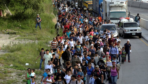 Inmigrantes se ocultaban en el drenaje