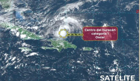 Se forma el huracán 'Oscar' en el Atlántico