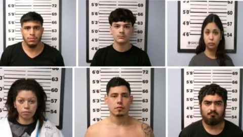 Seis personas arrestadas y gran cantidad de droga incautada durante operativo en Donna, TX