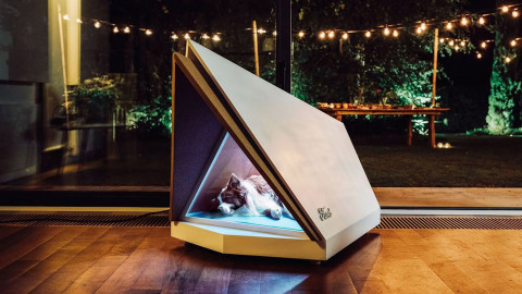 Ford crea "casitas de perros" que eliminan los ruidos de los fuegos artificiales
