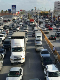 Apagon provoca caos vial en Matamoros 