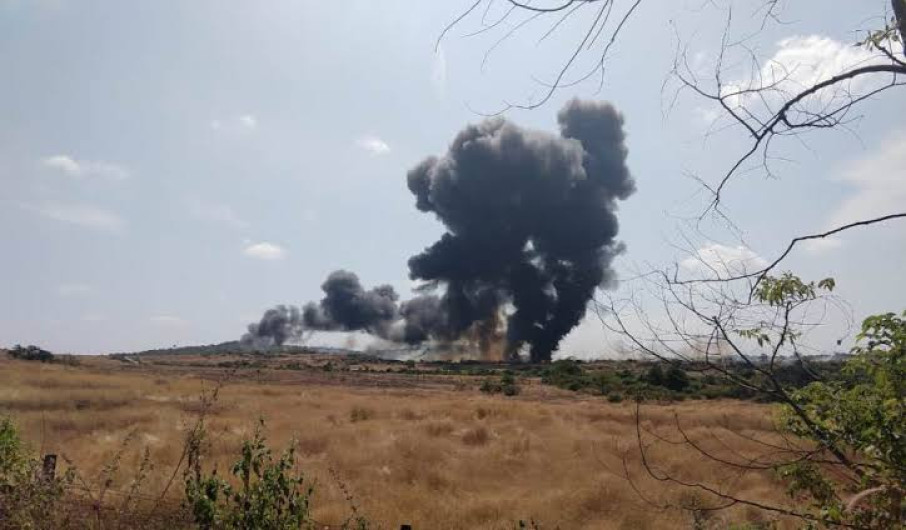 Se estrella un avión de combate durante un entrenamiento en la India