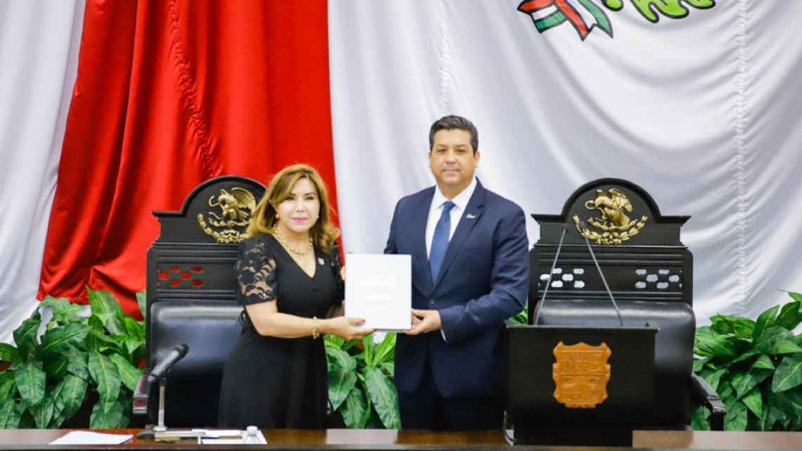 Entrega Gobernador su 4to Informe al Congreso de Tamaulipas