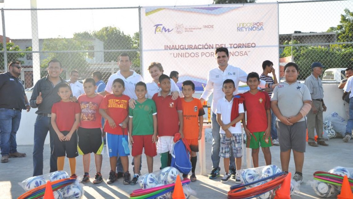 Arranca Liga Unidos por Reynosa