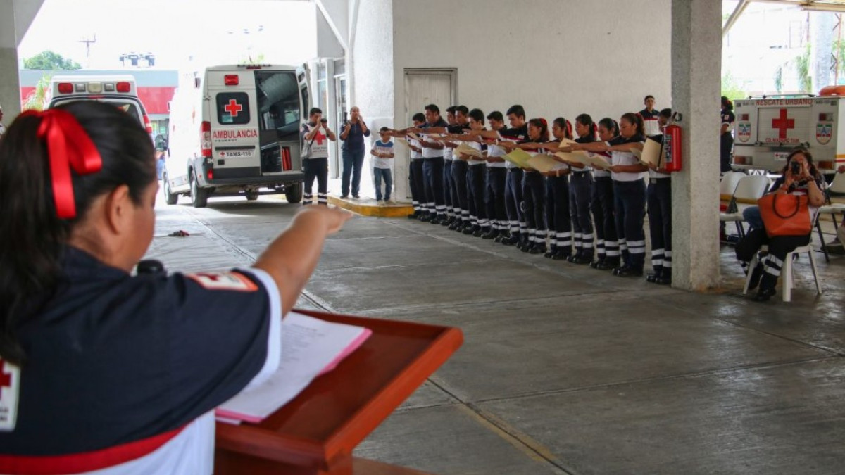 Cruz Roja de Madero cuenta con más técnicos en urgencias 